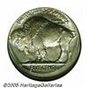 Image 2 : 1919 5C Buffalo Nickel--Struck Off Center--MS63 A
