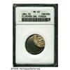 Image 1 : Undated 5C Jefferson Nickel--Flipover Double Stru