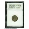 Image 1 : 1875-CC 10C Mintmark Below Bow Seated Dime--Off C