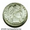 Image 1 : 1900-S 10C Barber Dime--Struck 10% Off Center--AU