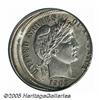 Image 1 : 1902 10C Barber Dime--Struck 10% Off Center--AU58