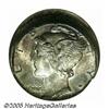 Image 1 : 1928-S 10C Mercury Dime--Struck 15% Off Center--M