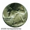 Image 1 : 1971-D 25C error Washington Quarter--Struck on 10