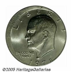 1978 $1 Eisenhower Dollar--Struck 10% Off Center-