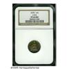 Image 3 : 1870 10C Ten Cents, Judd-833, Pollock-923, High R