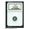 Image 1 : 1870 10C Standard Silver Ten Cents, Judd-866, Pol