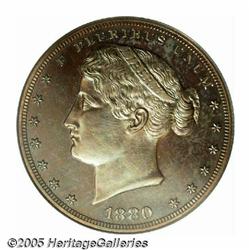 1880 S$1 Metric Dollar, Judd-1649, Pollock-1849, 