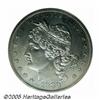 Image 1 : 1880 S$1 Goloid Metric Dollar, Judd-1651, Pollock