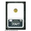 Image 2 : 1849 G$1 Open Wreath MS64 NGC. Small Head, with L