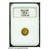 Image 3 : 1856-S G$1 Type Two AU55 NGC. Breen-6044. Normal 