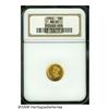 Image 1 : 1862 G$1 MS65 NGC. This is a spectacular Gem with