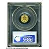 Image 2 : 1868 G$1 MS63 PCGS. Slightly weak on the reverse,