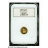 Image 3 : 1877 G$1 MS67 NGC. The 1877 is another popular, l