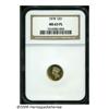 Image 1 : 1878 G$1 MS63 Prooflike NGC. A pinpoint-sharp Gol