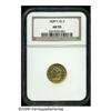 Image 3 : 1839-C $2 1/2 AU55 NGC. Winter 3-C, McCloskey-C, 