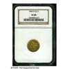 Image 1 : 1843-D $2 1/2 Small D XF40 NGC. Variety 4-F. Slig