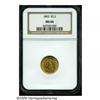 Image 3 : 1893 $2 1/2 MS66 NGC. Satiny and impeccably prese