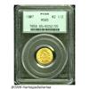 Image 1 : 1907 $2 1/2 MS65 PCGS. The final year for the Lib