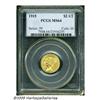 Image 1 : 1915 $2 1/2 MS64 PCGS. The 1915 quarter eagle is 