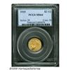 Image 1 : 1915 $2 1/2 MS64 PCGS. The 1915 quarter eagle bec