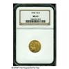 Image 1 : 1926 $2 1/2 MS62 NGC. Well struck with good color