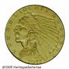Image 1 : 1911 $2 1/2 PR64 PCGS. Proof Indian Quarter Eagle