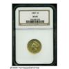 Image 1 : 1869 $3 XF45 NGC. One of just 2,500 business stri