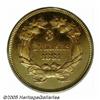 Image 2 : 1881 $3 PR63 PCGS. The popular 1881 Three Dollar 