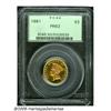 Image 3 : 1881 $3 PR63 PCGS. The popular 1881 Three Dollar 