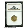 Image 1 : 1884-S $5 MS63 NGC. Breen-6729, "Rare." The 84 in