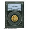Image 1 : 1885 $5 MS64 PCGS. This 1885 example displays rad
