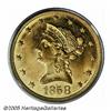Image 1 : 1858-O $10 MS62 PCGS. It has been ten years (Octo