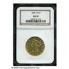 Image 3 : 1868-S $10 AU55 NGC. An issue that is still unkno