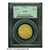 Image 3 : 1877 $10 AU50 PCGS. The 1877 has one of the lowes