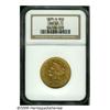 Image 1 : 1879-S $10 MS61 NGC. A crisply struck peach-gold 