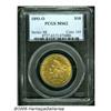 Image 1 : 1893-O $10 MS62 PCGS. A nicely struck and moderat