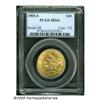 Image 1 : 1905-S $10 MS61 PCGS. A very scarce issue in spit