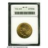 Image 1 : 1910 $10 MS62 ANACS. Well struck and lustrous, wi