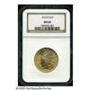 Image 3 : 1910-D $10 MS66 NGC. The '10-D (2.3 million piece