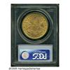 Image 2 : 1875 $20 MS62 PCGS. Fully frosty surfaces are dra