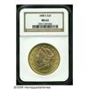 Image 1 : 1888-S $20 MS62 NGC. The 1888-S double eagle is m