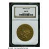 Image 1 : 1890-CC $20 AU55 NGC. A desirable CC-mint double 
