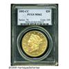 Image 1 : 1892-CC $20 MS62 PCGS. Quite frosty with typicall
