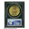 Image 4 : 1894-S $20 MS64 PCGS. The fields have a golden-gr