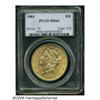 Image 1 : 1903 $20 MS64 PCGS. This appealing near-Gem is sh