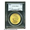 Image 1 : 1904 $20 MS65 PCGS. An exceptionally attractive e