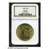 Image 1 : 1904 $20 MS66 NGC. A dazzling Premium Gem that is