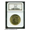 Image 3 : 1904 $20 MS66 NGC. A dazzling Premium Gem that is
