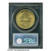 Image 2 : 1905-S $20 MS62 PCGS. The design elements are sha