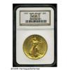 Image 3 : 1907 $20 High Relief, Wire Rim MS63 NGC. Satiny y